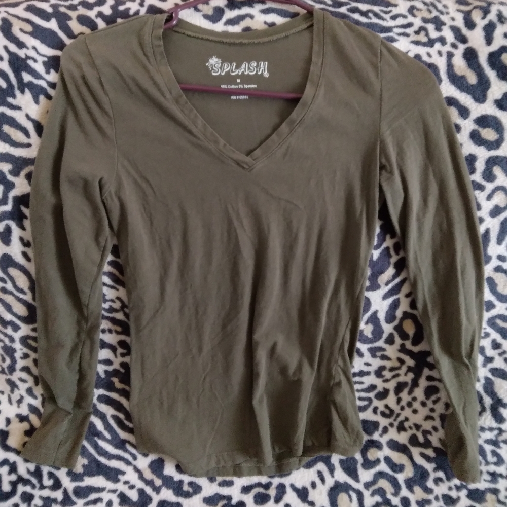 Splash jr medium women's long sleeve t